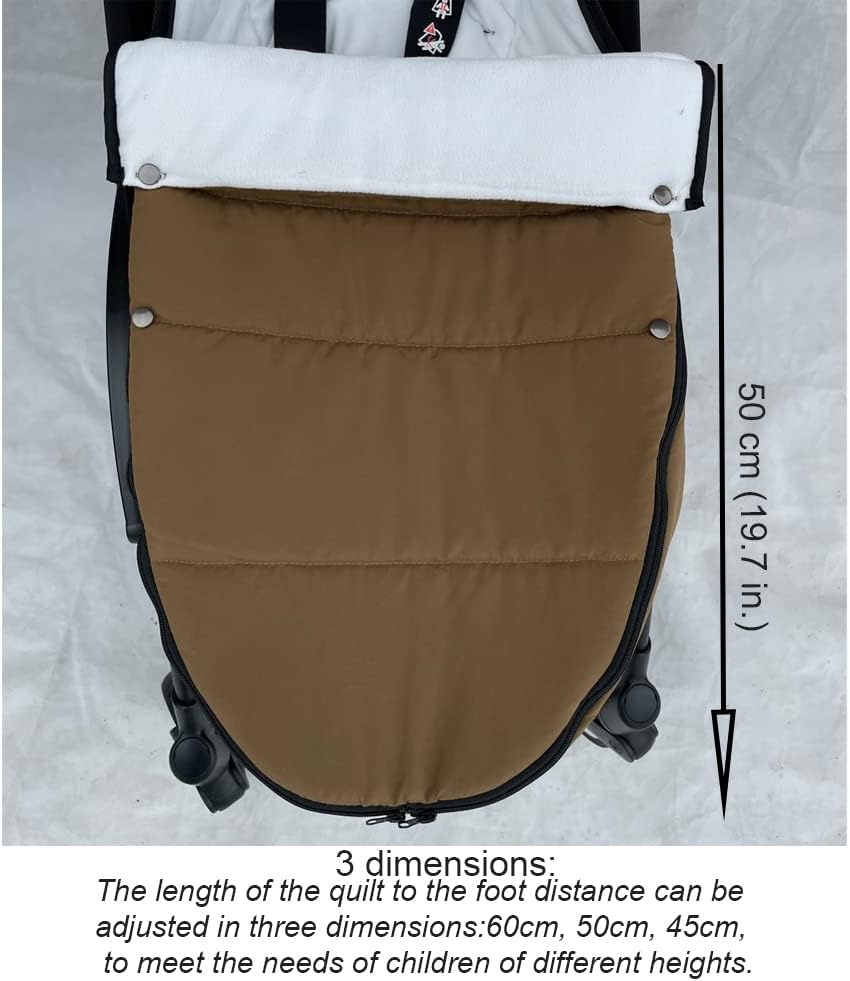 Brogtorl Universal Kinderwagen Fusssack, Kinderwagen Zubehör Kompatibel mit Babyzen YOYO Kinderwagen