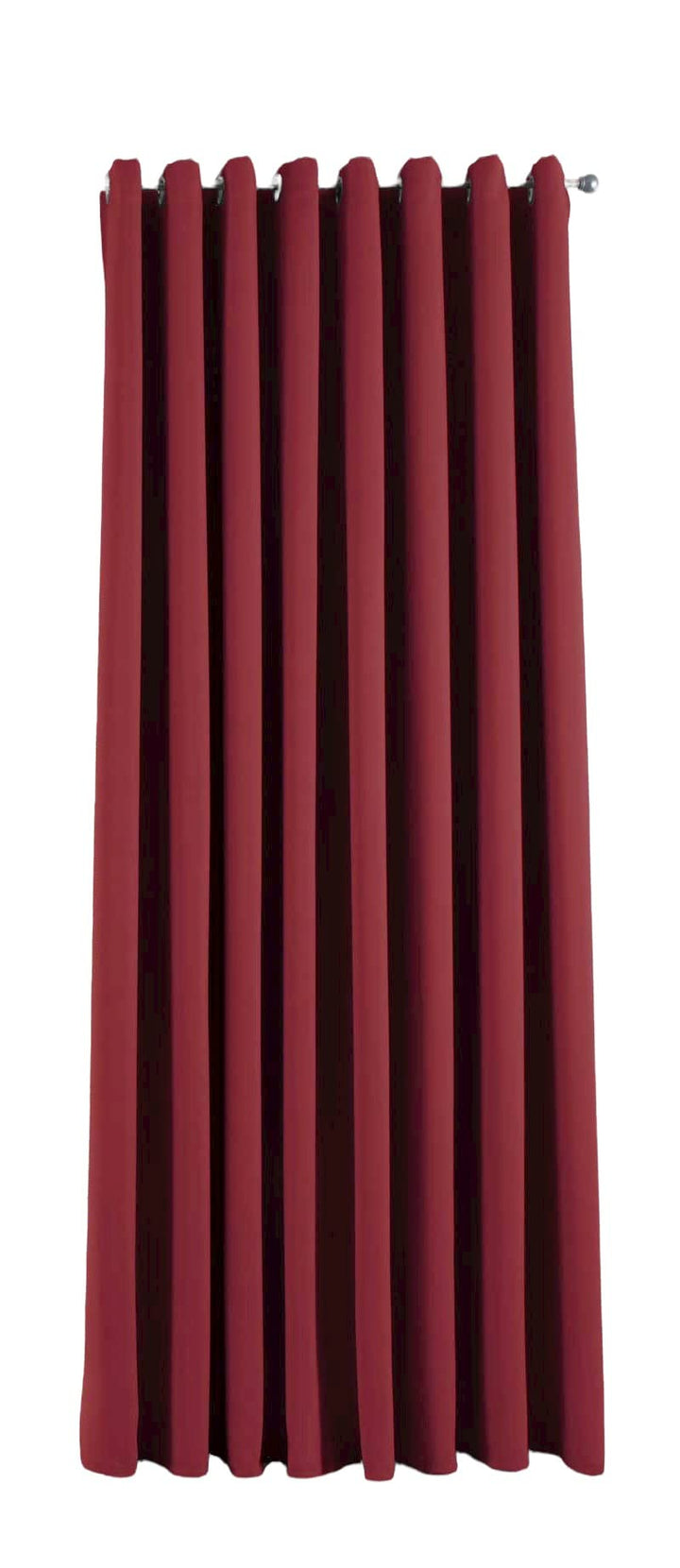 Gardinenbox Vorhang Blickdicht »Newyork« Bordeaux HxB 245x295 cm 1er-Pack Thermo-Gardine Verdunkelun