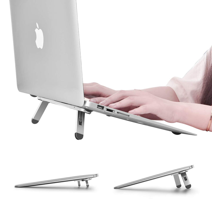 nediea Laptop-Ständer für Schreibtisch, Laptop-Kühlständer, Tastaturerhöhung, ergonomischer Laptop-A
