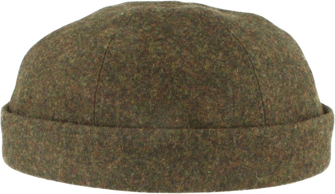 Bullani Docker Cap Docker Mütze Seemannsmütze aus 100% Wolle Kappe Made IN Germany Cap Bequem & Haut