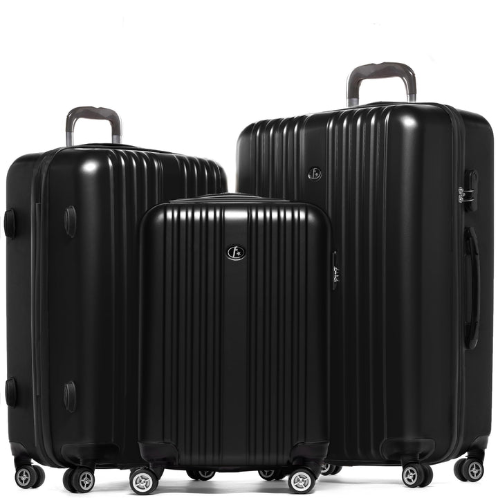 FERGÉ Kofferset Hartschale 3-teilig Toulouse Trolley-Set - Handgepäck 55 cm, L und XL 3er Set Hartsc