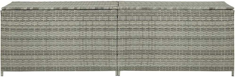 Hommdiy Gartenbox Auflagenbox Kissenbox Kiste Gartentruhe Truhe Box Aufbewahrungsbox Auflagenkiste G