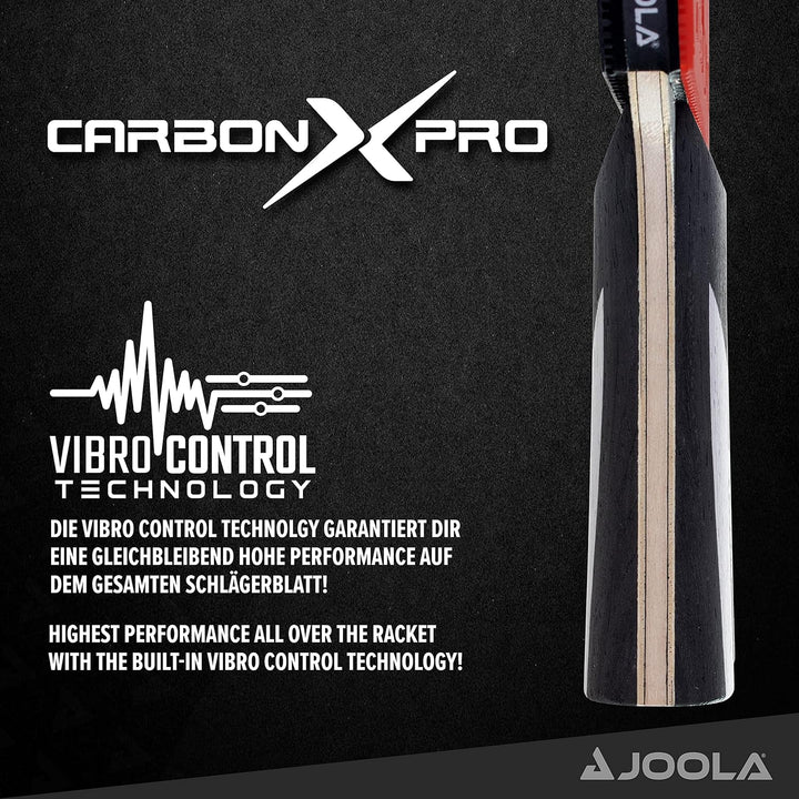 JOOLA ITTF zugelassener Profi Tischtennisschläger INFINITY CARBON, ‎MEGA CARBON und ROSSI CARBON für
