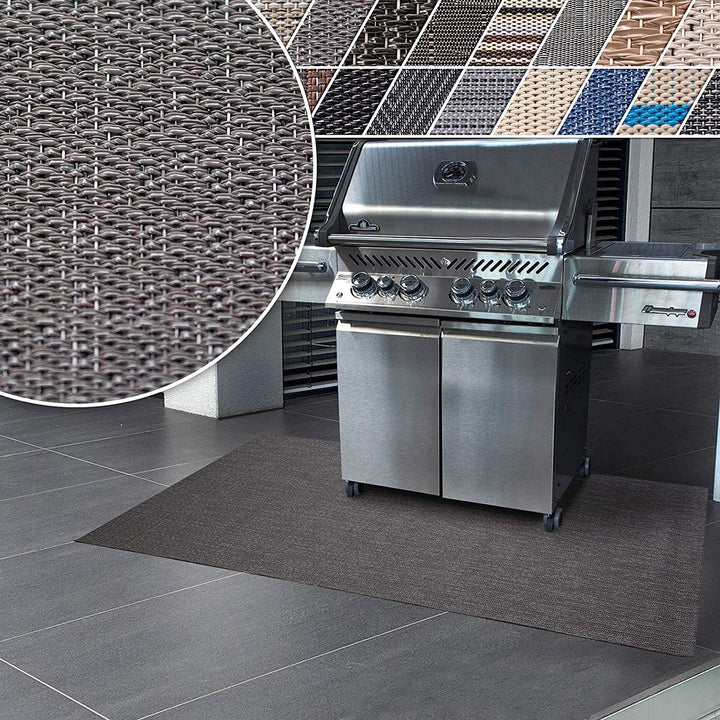 Floordirekt Grillschutzmatte | Schwer entflammbar | 2 Grössen | 5 Designs | Grillmatten zum Grillen