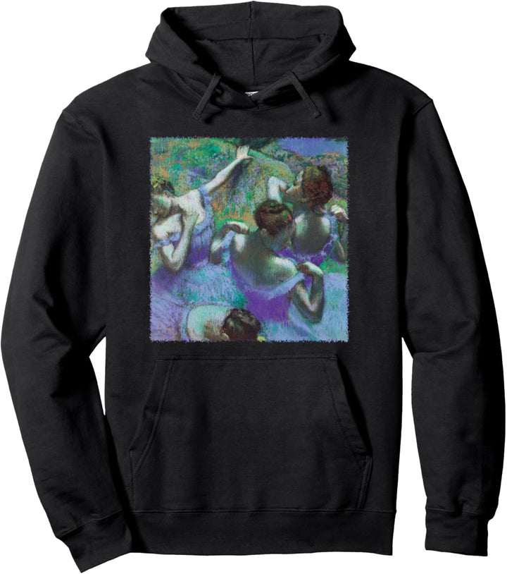Die blauen Tänzer durch Edgar Degas Pullover Hoodie