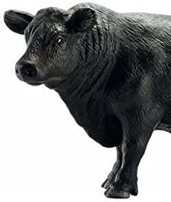 Schleich 13766 - Angus Bulle, Tier Spielfigur, schwarz