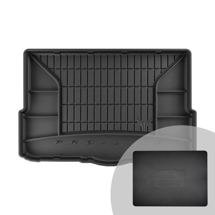 FROGUM ProLine 3D Gummimatte Exklusive Auto Kofferraummatte Kofferraumwanne für Renault Kadjar 2015-