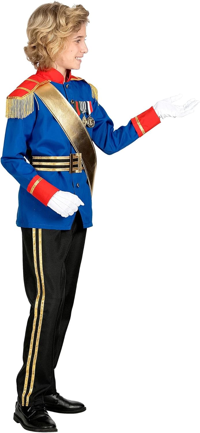 "CHARMING PRINCE" (jacket, pants, belt, sash) - (128 cm / 5-7 Years), 128