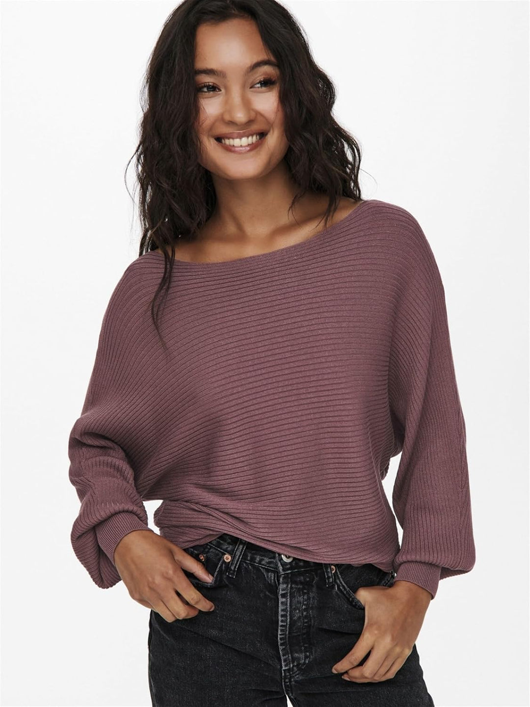 Only Damen Pullover 15226298 XS Rose Brown, XS Rose Brown