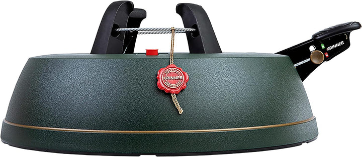 Krinner Comfort Grip M Christbaumständer Weihnachtsbaumständer, Kunststoff, Grün, 36 cm