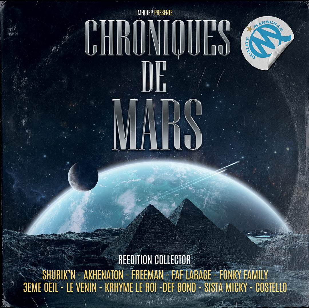 Chroniques de Mars, Zubehör mit Buch