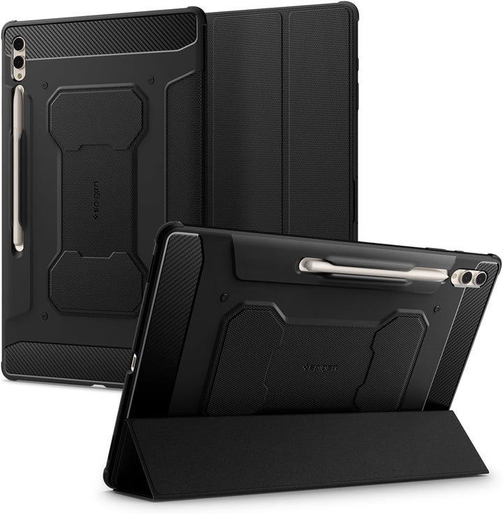 Spigen Rugged Armor Pro Hülle Entwickelt für Samsung Galaxy Tab S10 Ultra (2024) / S9 Ultra (2023) /