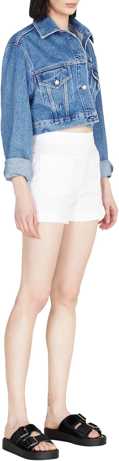SISLEY Damen Shorts 42 White 101, 42 White 101