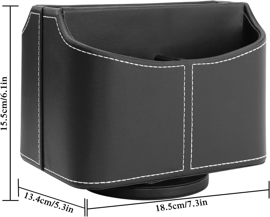 Schreibtisch Organizer,360° Rotierende Grosse Kapazitätstifte Schreibtisch Stiftehalter mit 5 Fächer