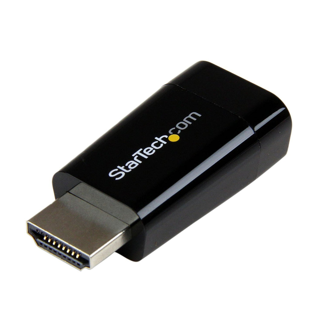 StarTech.com Kompakter HDMI auf VGA Adapter/ Konverter ideal für Chromebooks Ultrabooks & Laptops- H