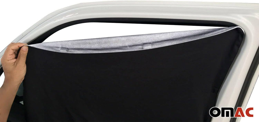 Sonnenschutz Gardinen kompatibel mit VW Crafter SY 2017-2023 Camping Vorhang Silber