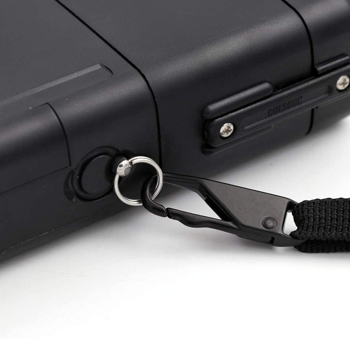 CUESOUL ANTIE Hard Dart Case für 6 Steel Tip Darts/Soft Tip Darts and Extra Dart Tips, Shafts and Fl