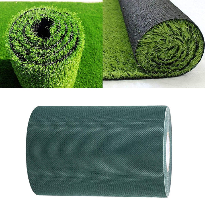MOUMOUTEN Kunstrasen Klebeband(10 m x 15 cm),Doppelseitiges Klebeband Dünn Naht Selbstklebend Vlies