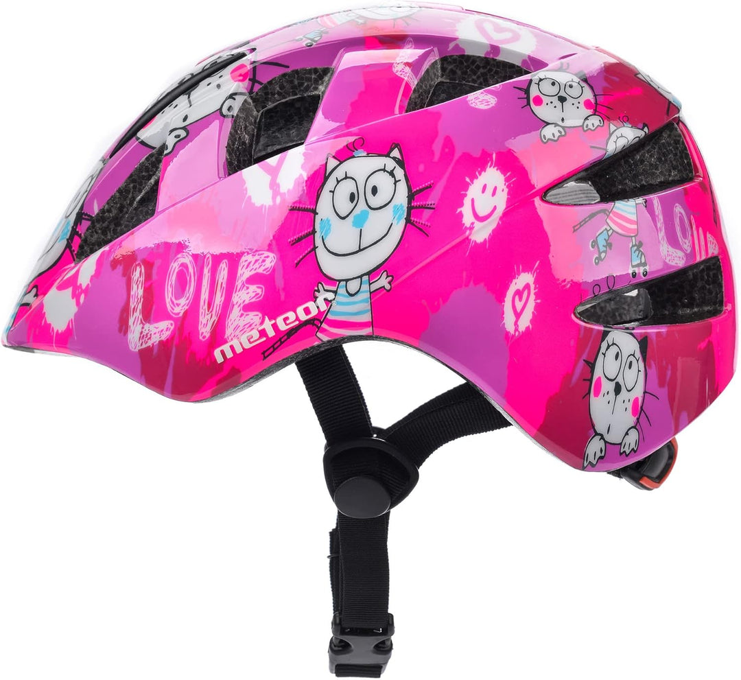 meteor® Fahrradhelm Kinderhelm BMX Kinder-Helm MTB kinderfahrradhelm Downhill rennradhelm Mountain-B