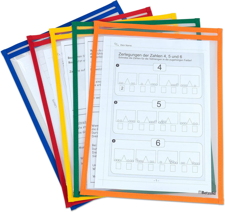 Betzold - Lerntaschen für DIN A4 - Lückentexte Schreibübungen