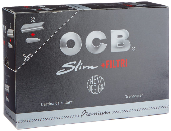 OCB 15448 Zigarettenpapier, Schwarz Single, Single