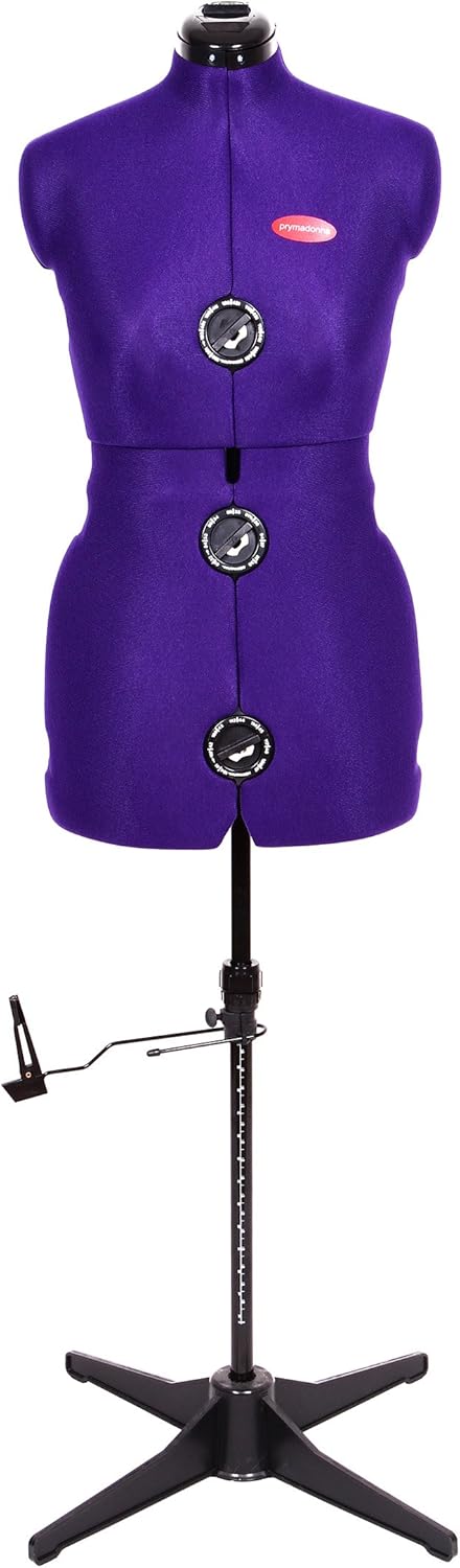 Prym 611757 Prymadonna Schneiderbüste, L, 8-teilig L Violett, L Violett