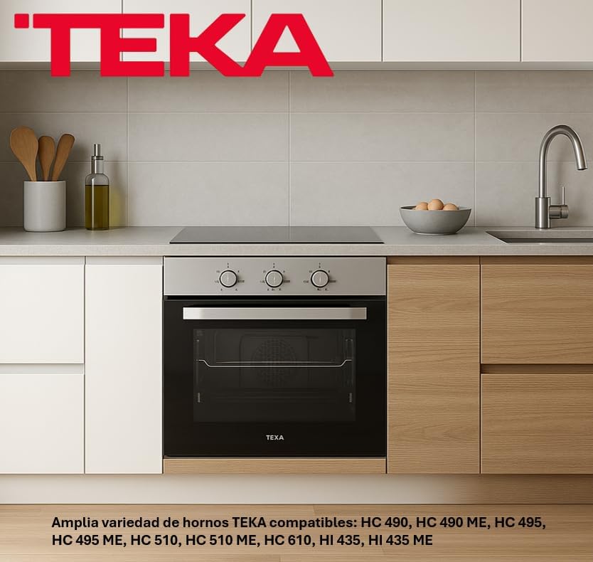 Gummi Ofen Herd Türdichtung TEKA 83130601-99514115. Türgummi für Elektroofen. Masse: 410 x 290 mm (M