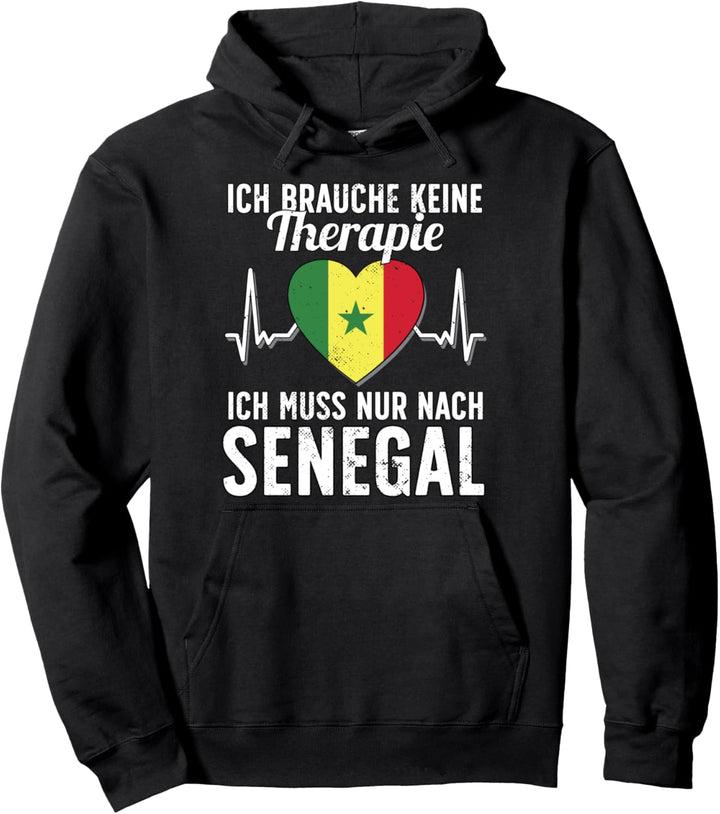 Senegalesische Flagge I Senegal Urlaub I Senegal Pullover Hoodie