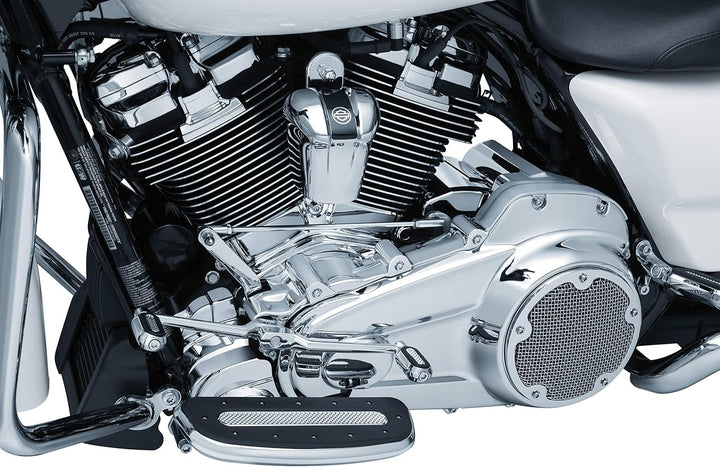 Kuryakyn 6411 Motorrad Accent Zubehör: Präzisions-Zylinder-Basisabdeckung für Harley-Davidson Motorr