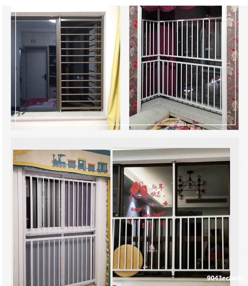 Fenstergitter Sicherheitsgitter Gitter, Sicherungsstange for Fenster, Fenstersicherung, Gitter Nicht