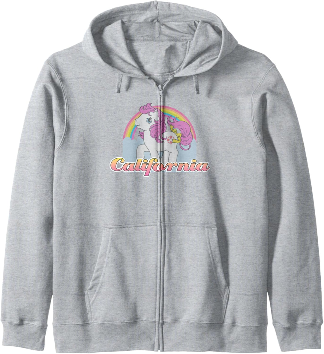 My Little Pony Sundance Retro California Rainbow Logo Kapuzenjacke