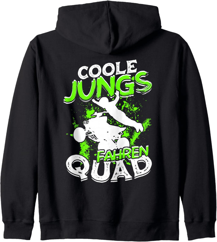 ATV Quad Bike Offroad Quadfahrer Coole Jungs Fahren Quad Kapuzenjacke