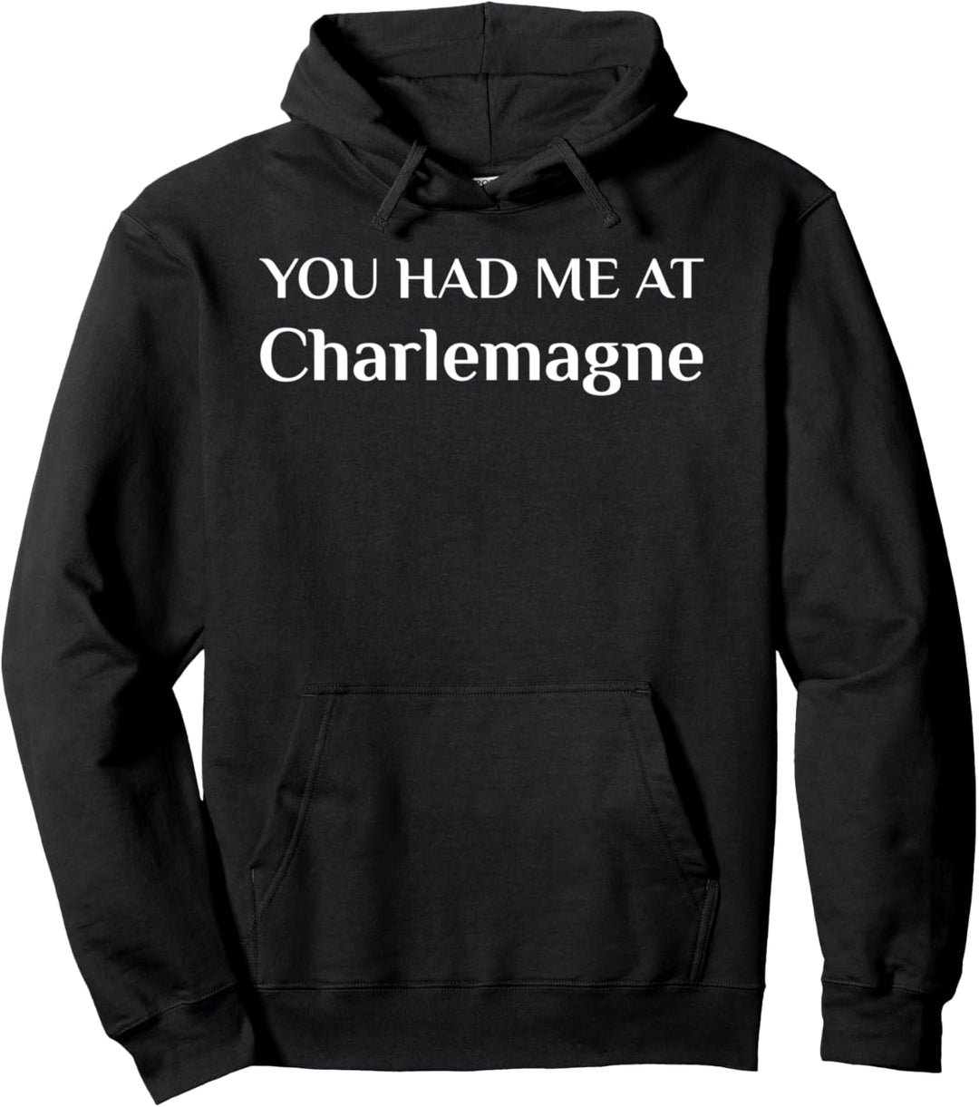 Lustiges Geschichte Lehrer Student Geschenk Karl der Grosse Pullover Hoodie