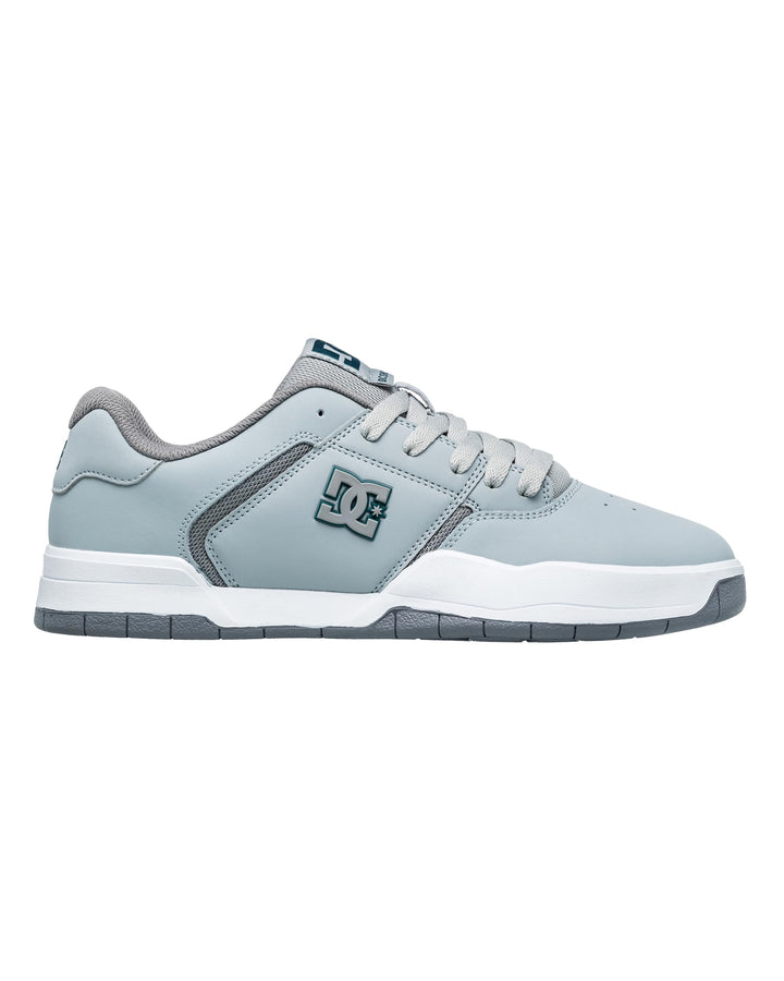 DC Shoes Herren Central CasualSkate-Schuh 41 EU Grey Grey Blue, 41 EU Grey Grey Blue