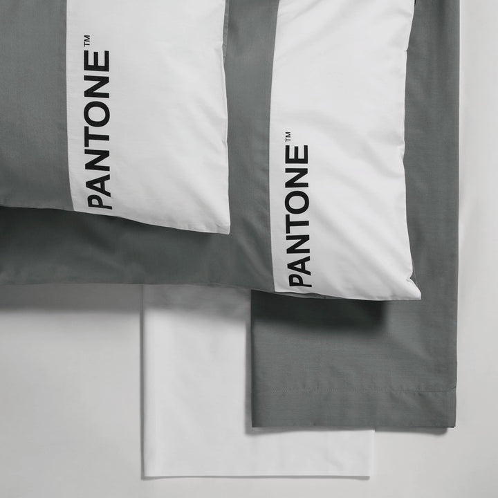 SWEET HOME Pantone™ Bettwäsche-Set für Doppelbett, Baumwolle, 240 x 280 cm, Kissenbezüge 50 x 80 cm,