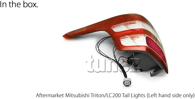 tunez® Rücklicht Lampe kompatibel mit Mitsubishi L200 / Triton MQ Chassis Jahr 2015-2019 Barbarian W