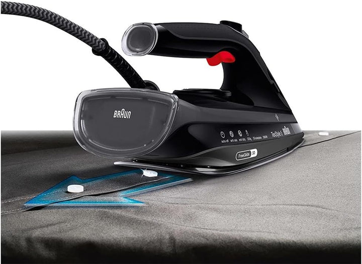 Braun 0127406005 SI 5088 BK Dry &amp; Steam Iron, Kunststoff, 0,3 Liter, Schwarz