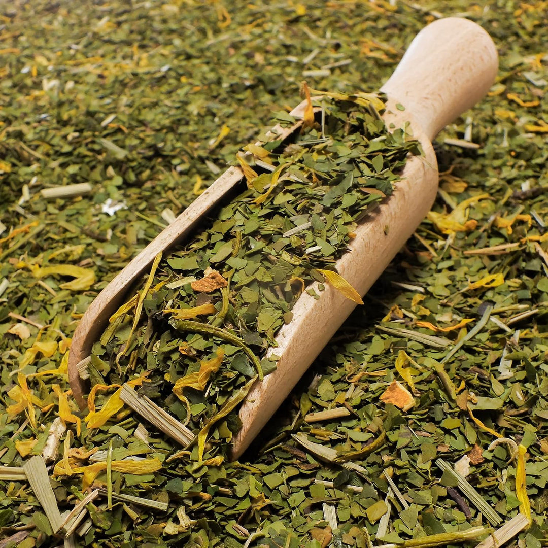 Mate Tee Verde Mate Frucht Set 1,5kg - Brasilien Yerba Mate - 5mm Grobe Blätter - Luftgetrocknet, St