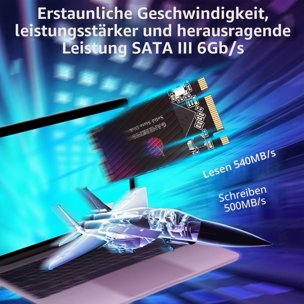 GamerKing SSD M.2 2242 256GB Ngff internes Solid State Drive 1TB 512gb 128gb 64gb für Desktop-Laptop