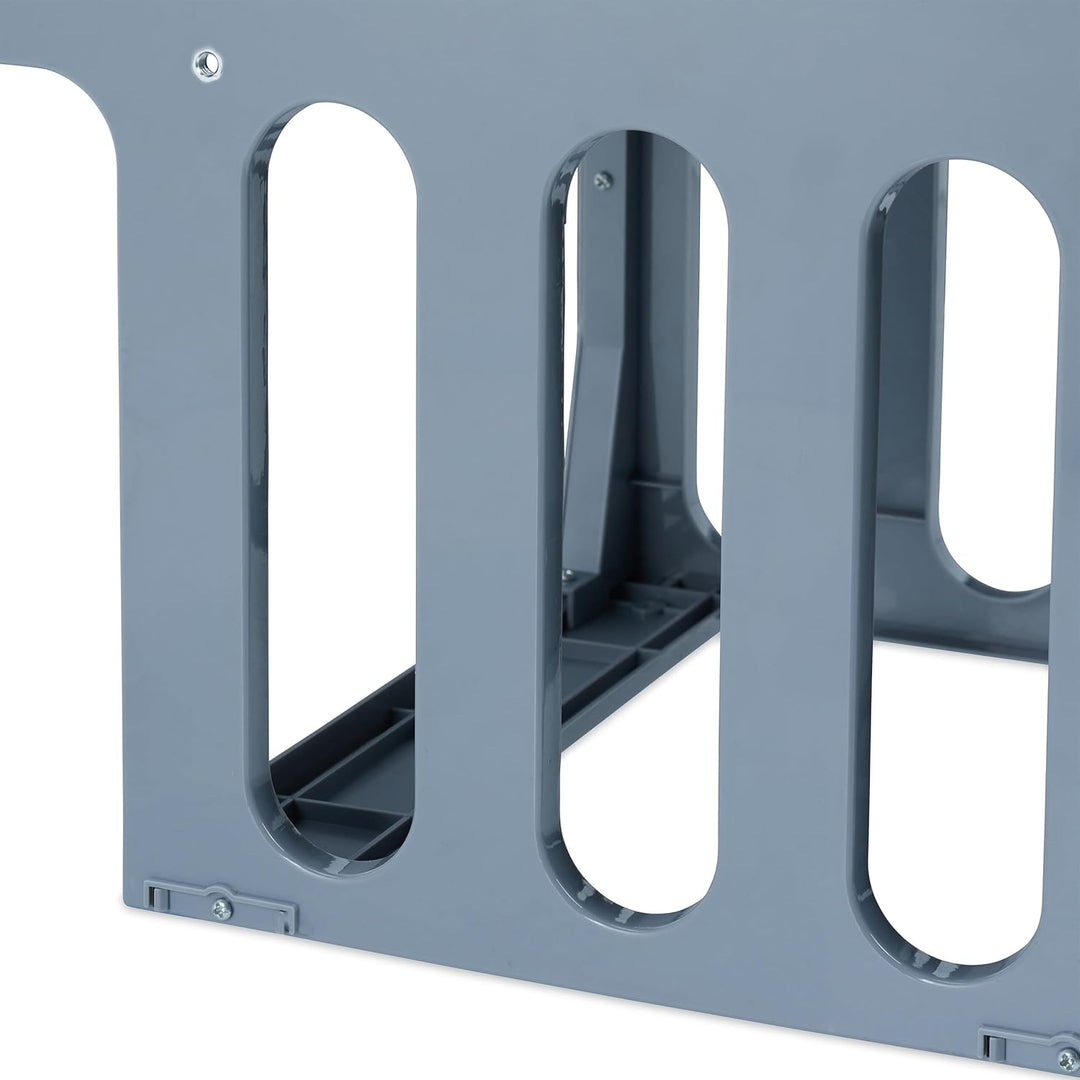 Relaxdays Einbaumülleimer Küche, Auszug, Müllsystem Unterschrank, Kunststoff, 4x je 8 l, HBT: 35,1 x