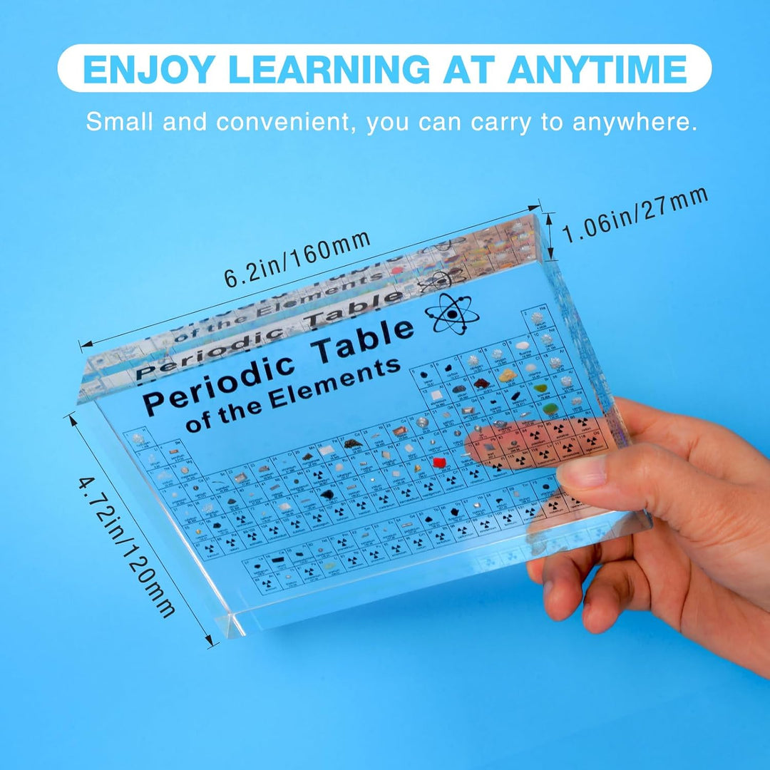 Jeebel Periodensystem der Elemente Acryl, Periodic Table mit 83 Echten Elementen Periodensystem zum