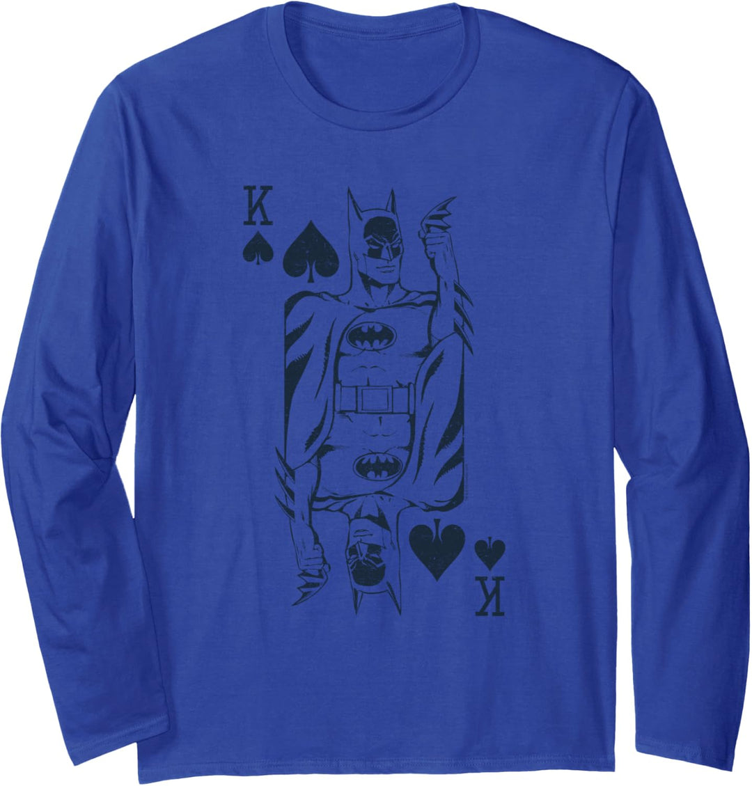 Batman Bat Card Langarmshirt