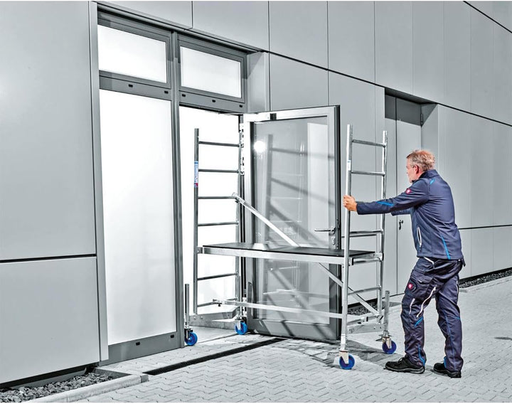 Krause 710116 Monto Alu-Arbeitsgerüst Grundgerüst, ClimTec