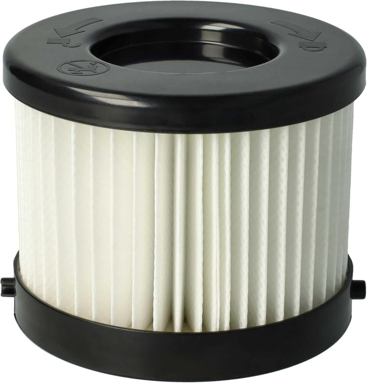 vhbw 2x Staubsaugerfilter Ersatz für Milwaukee 4931454785 für Staubsauger | HEPA-Filter Schwarz Weis