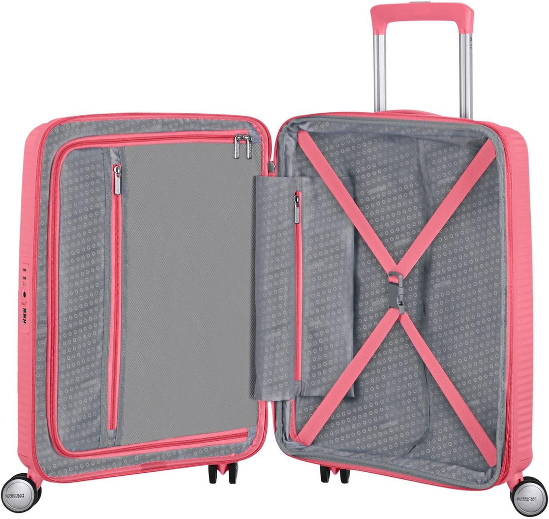 American Tourister Soundbox - 4-Rollen-Kabinentrolley S 55 cm erw. sun kissed