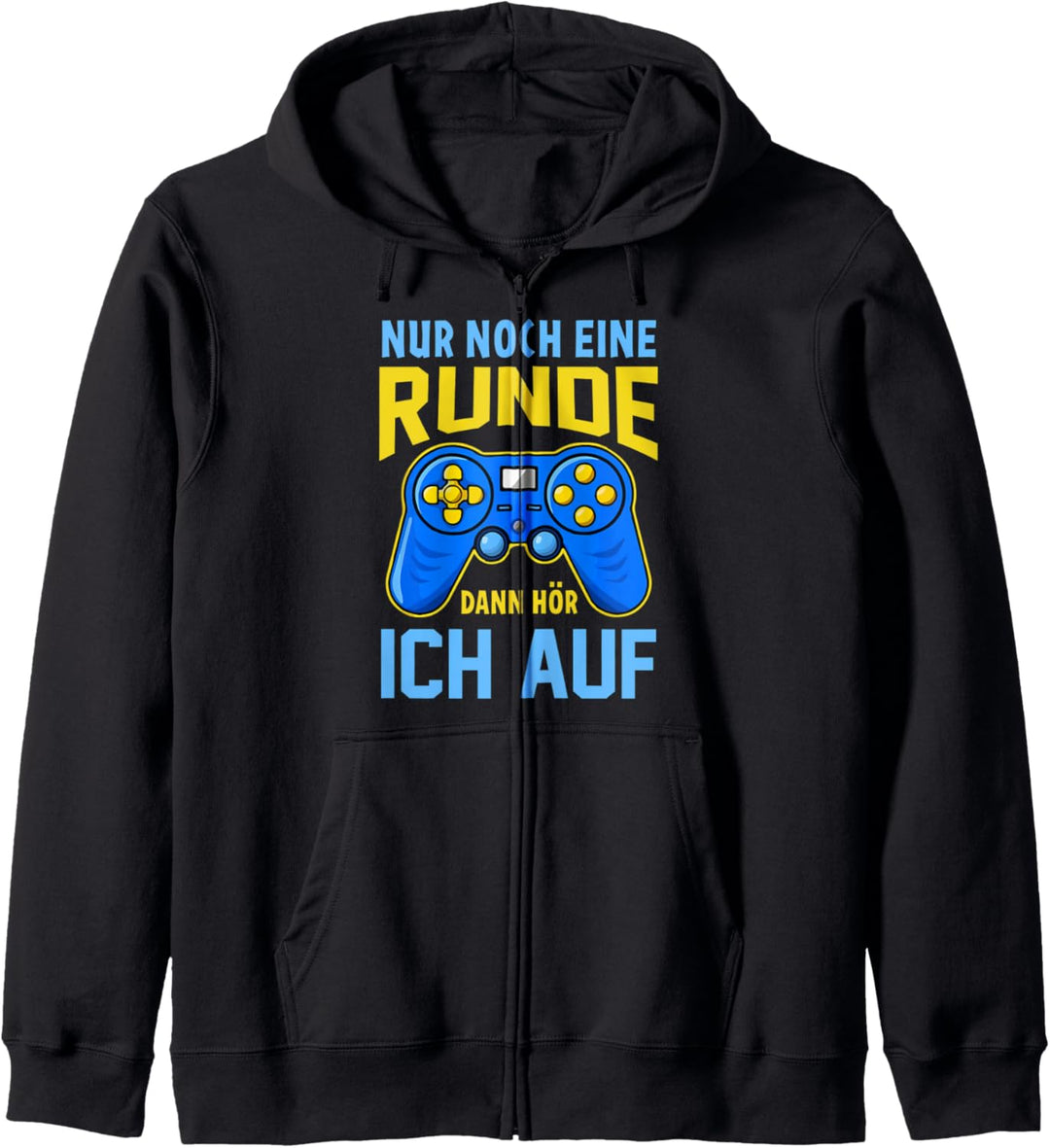 Nur noch eine Runde dann hör ich auf lustiges Gamer Kapuzenjacke