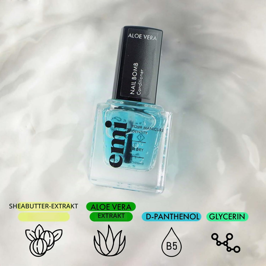 Conditioner Gel für gesunde und schöne Nägel Aloe Vera Extrakt, Sheabutter Extrakt, D-Panthenol, Gly