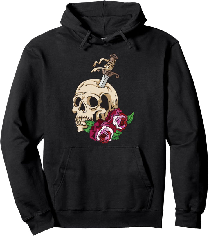 Lesbisch Cool Skelett Farben der lesbischen Flagge Pullover Hoodie