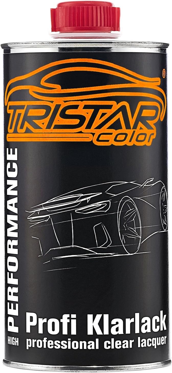 Autolack Set Dose spritzfertig für VW/Volkswagen R132 Postgelb Basislack + 2K Klarlack 1,25L