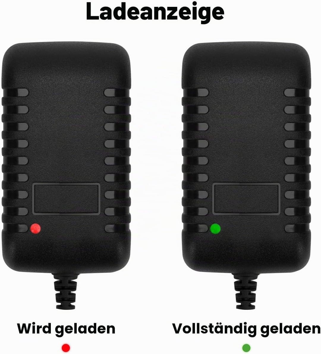 21V Akku Ladegerät | Lithium Akku Ladegerät mit Kontrollleuchte für Elektrische Kettensäge Lithium B